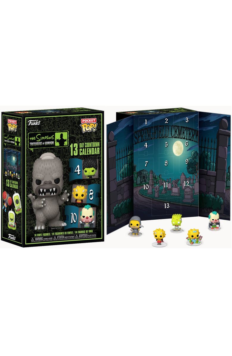 Funko The Simpsons (Treehouse of Horror) Funko Pocket Pop! 13 Day Countdown Calendar, Main, color, NO COLOR