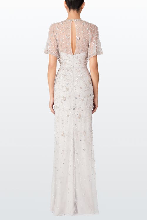 Jenny Packham Luna Maxi Dress In White