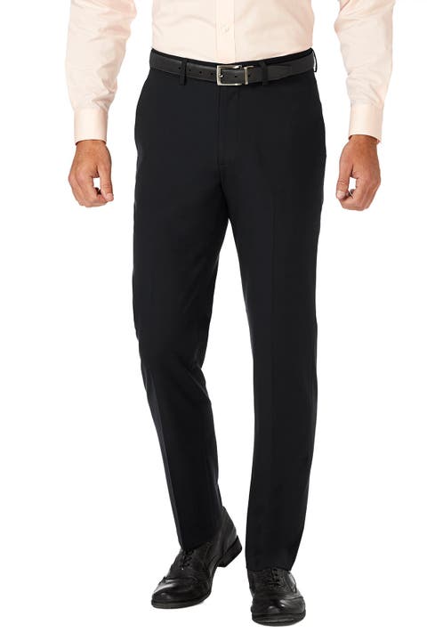 J.M. Haggar 4-Way Stretch Slim Fit Flat Front Dress Pant