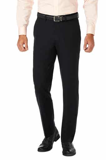 HAGGAR J.M. Haggar 4-Way Stretch Slim Fit Flat Front Dress Pant