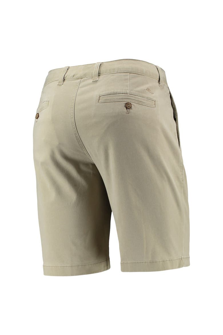 Men's Tommy Bahama Khaki Cleveland Browns Boracay Tri-Blend Shorts, Alternate, color, Khaki
