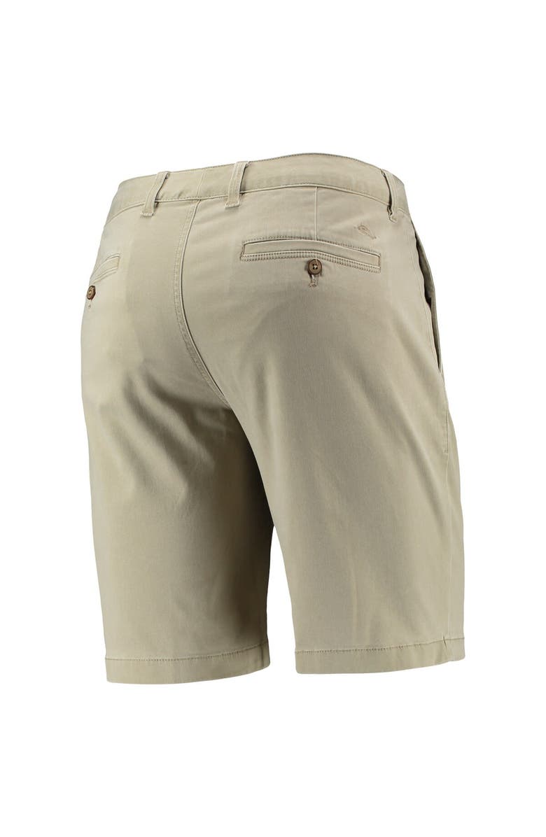 Tommy Bahama Men's Tommy Bahama Khaki Cleveland Browns Boracay Tri-Blend Shorts, Alternate, color, Khaki