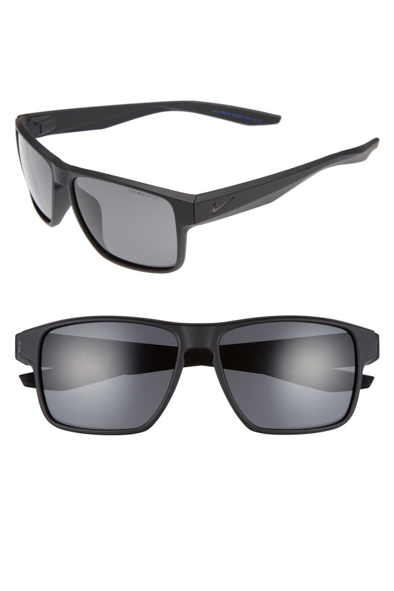 Essential Venture 59mm Sunglasses, Main, color, MATTE BLACK