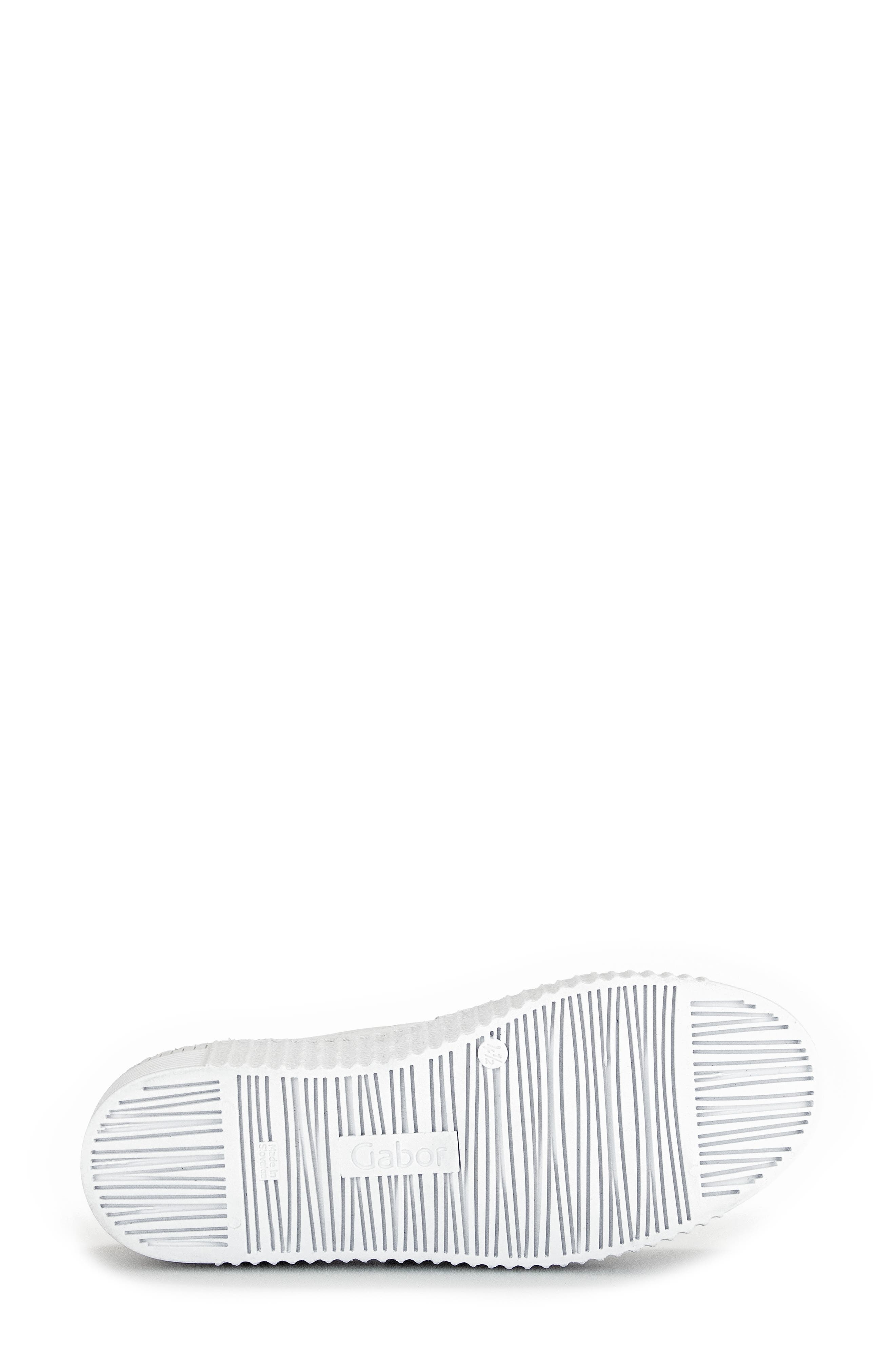 Gabor 43.338 Platform Sneaker, Alternate, color, White