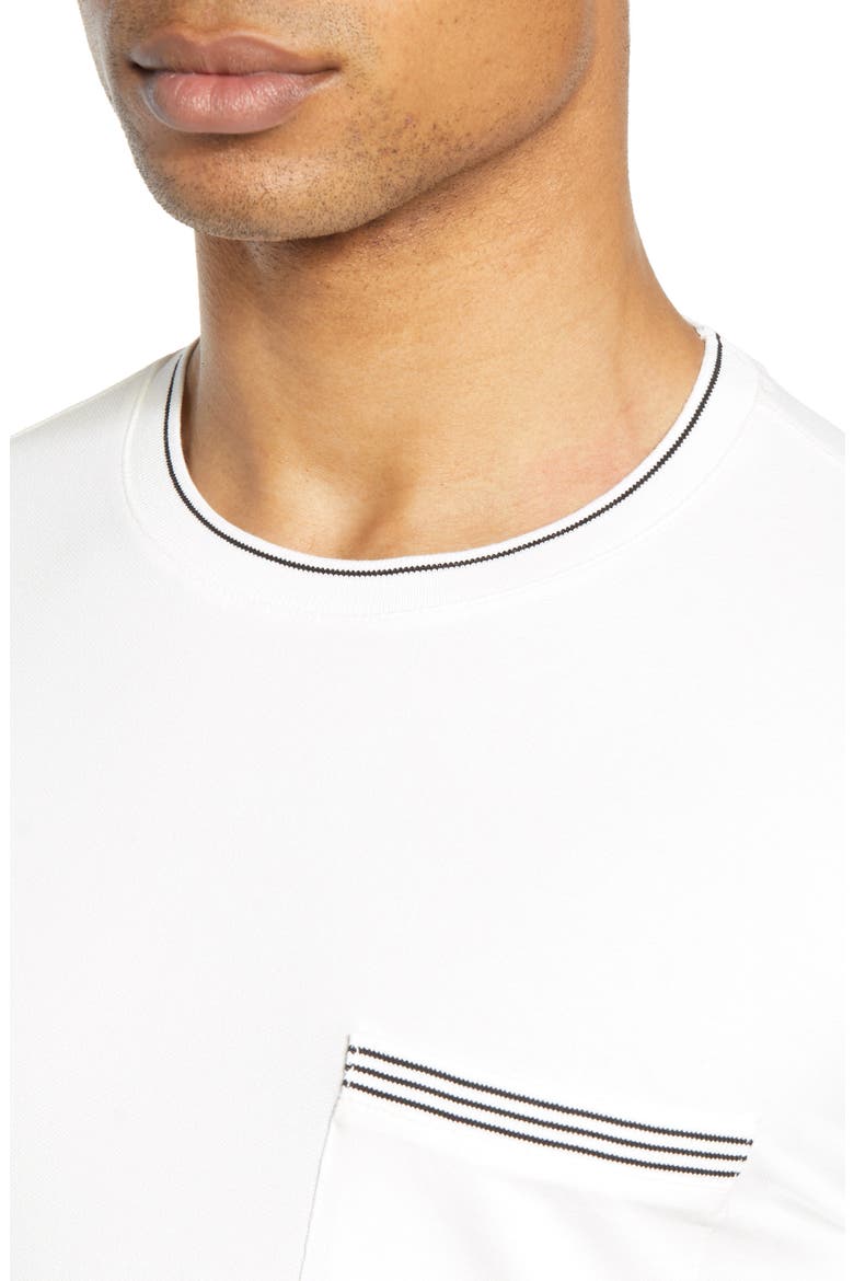 Crewneck Pocket T-Shirt, Alternate, color, WHITE