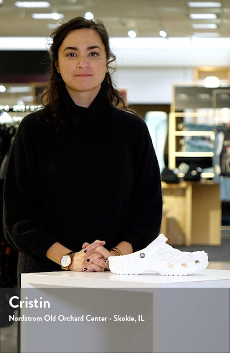 Gender Inclusive Classic Geometric Water Friendly Slingback Clog, sales video thumbnail