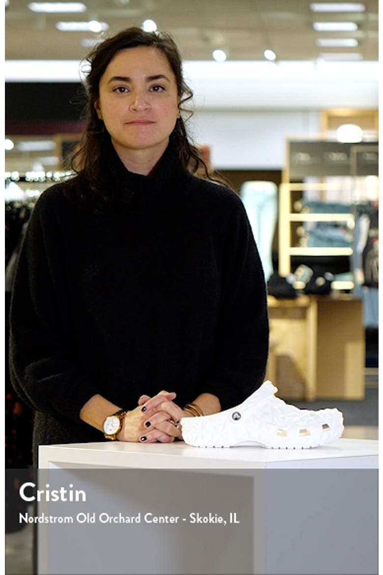 Gender Inclusive Classic Geometric Water Friendly Slingback Clog video