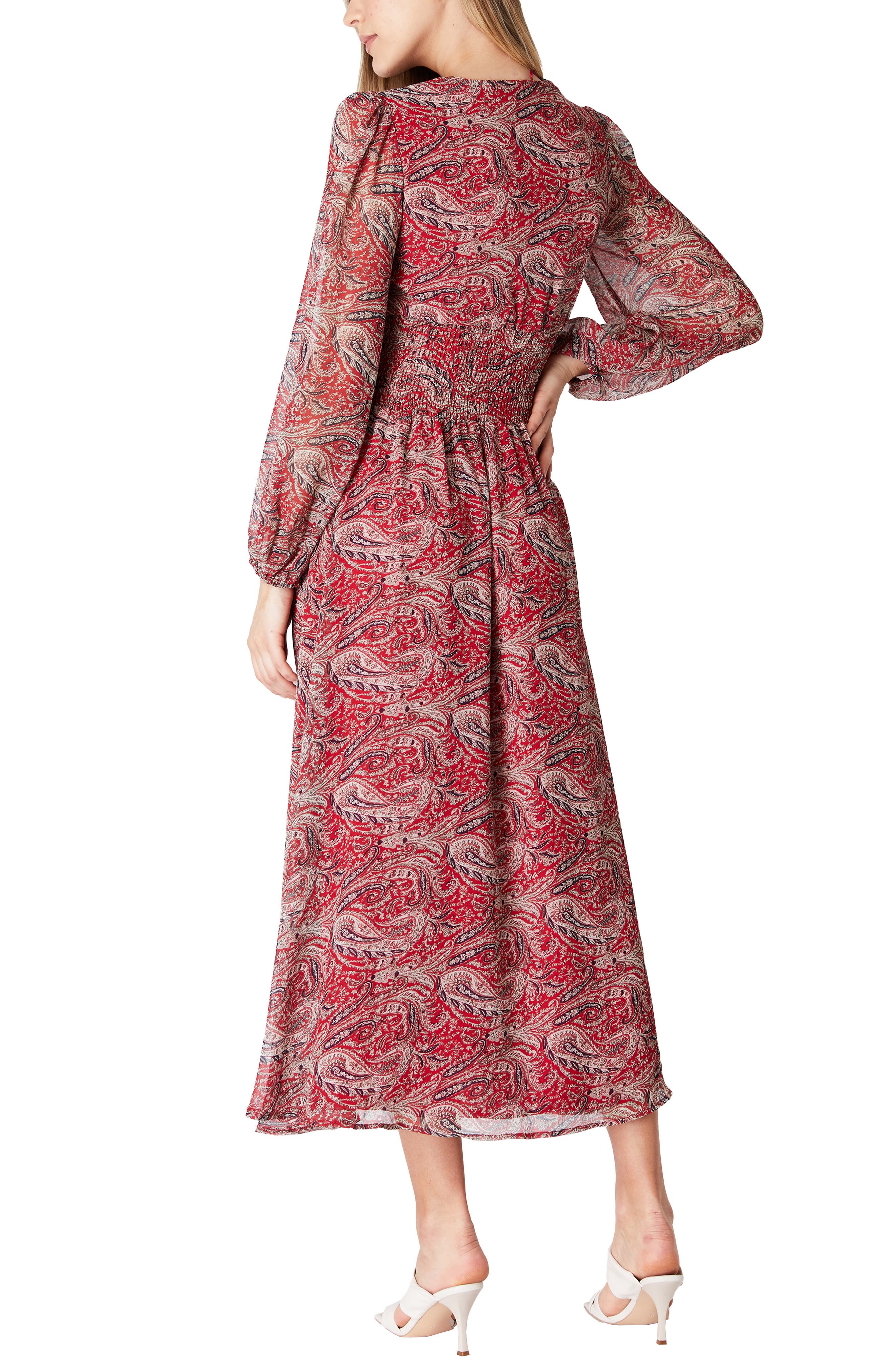 Bardot Mara Long Sleeve Maxi Dress (Women) | Nordstrom