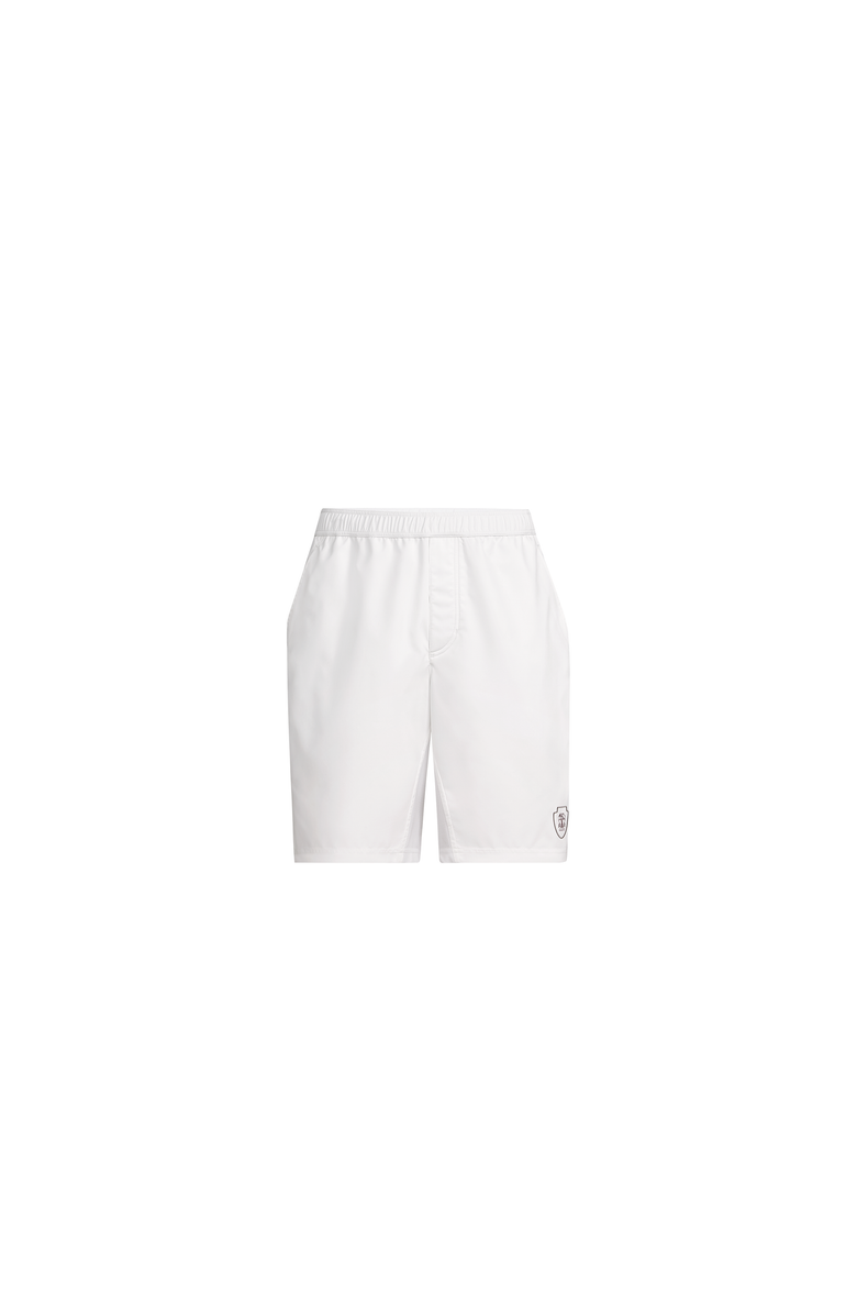 Brunello Cucinelli Nylon Bermuda shorts, Alternate, color, White