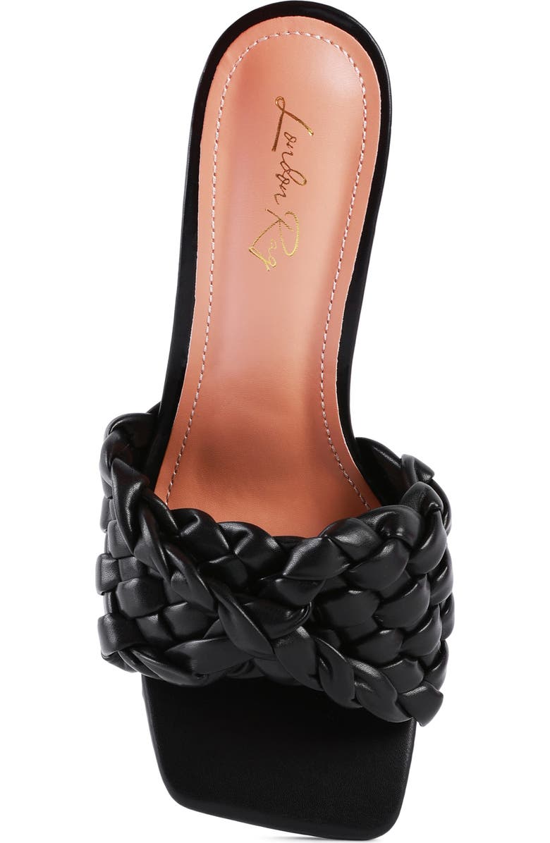 LONDON RAG Celie Woven Heeled Sandal, Alternate, color,