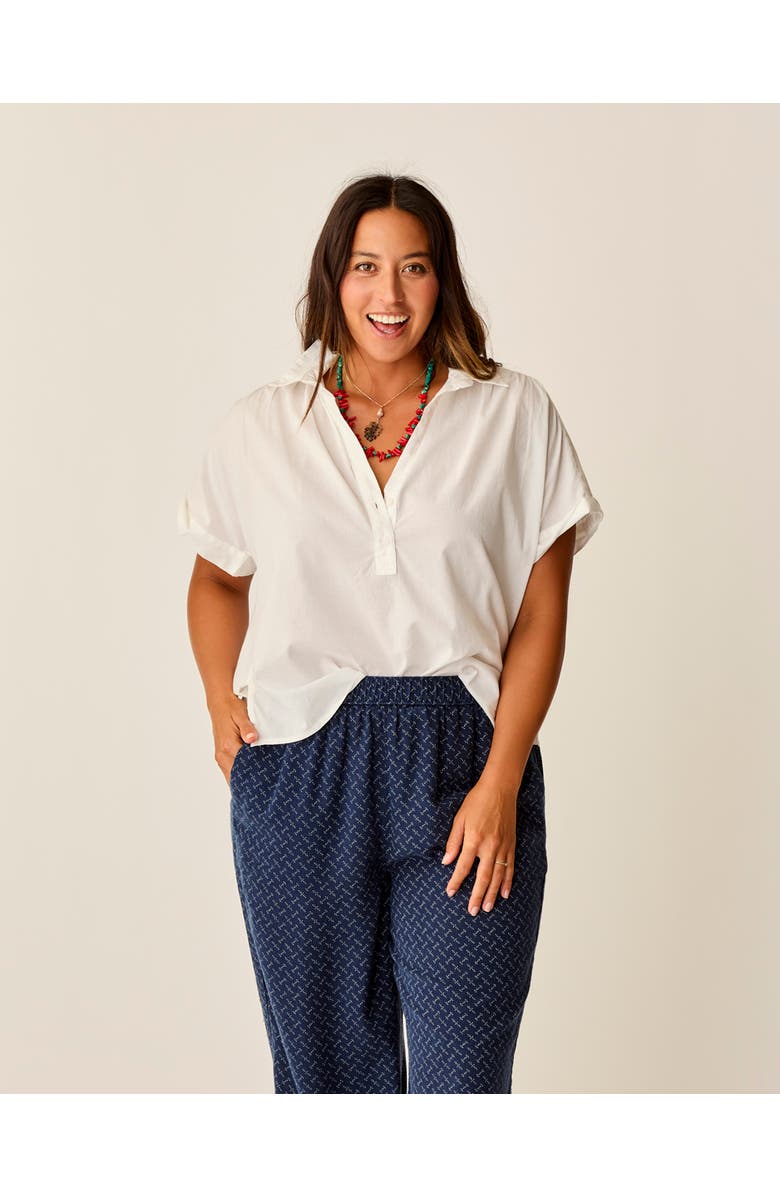 Carve Designs Elliott Voile Top, Alternate, color, Cloud