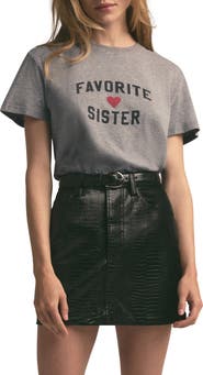 Favorite Daughter Favorite Sister Graphic T-Shirt