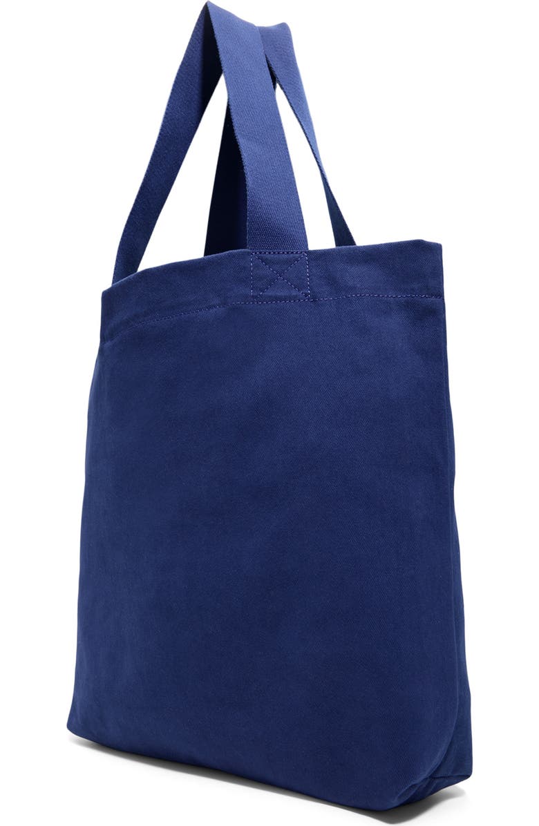 Brooks Brothers Tribeca Cotton Canvas Tote Bag, Alternate, color, Navy