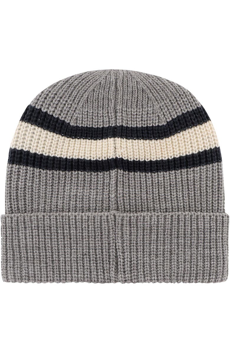 '47 Men's '47 Charcoal Michigan Wolverines Penobscot Cuffed Knit Hat, Alternate, color, 