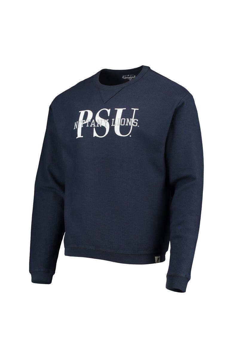 LEAGUE COLLEGIATE WEAR Men's League Collegiate Wear Navy Penn State Nittany Lions Timber Pullover Sweatshirt, Alternate, color, Navy