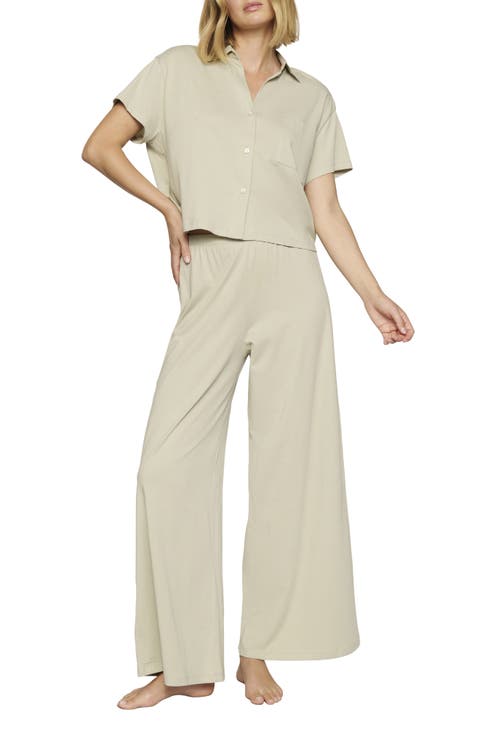 Pima Cotton Short Sleeve Pajamas