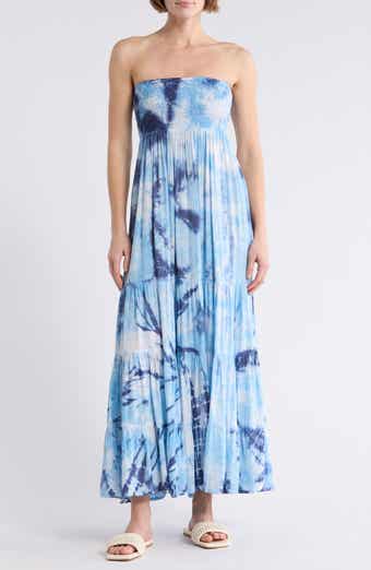 BOHO ME Ombre Tube Maxi Dress