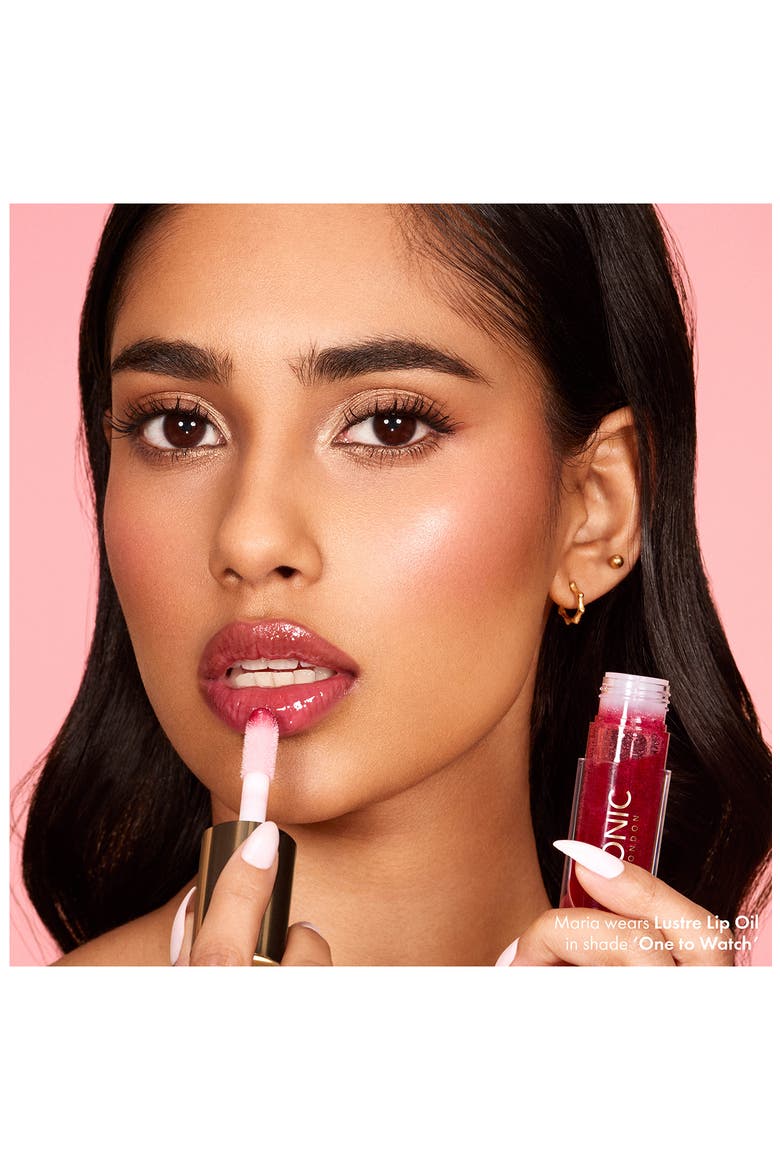 Lustre Lip Oil, Alternate, color, ROSE RIOT