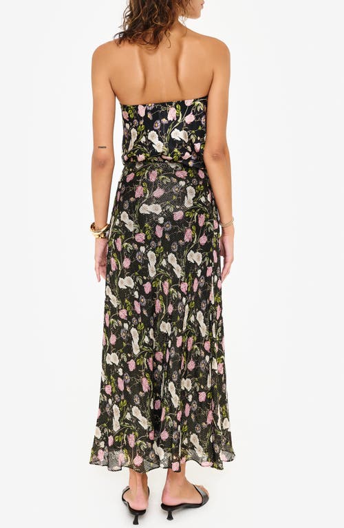 Cami Nyc Minoa Floral Strapless Gown