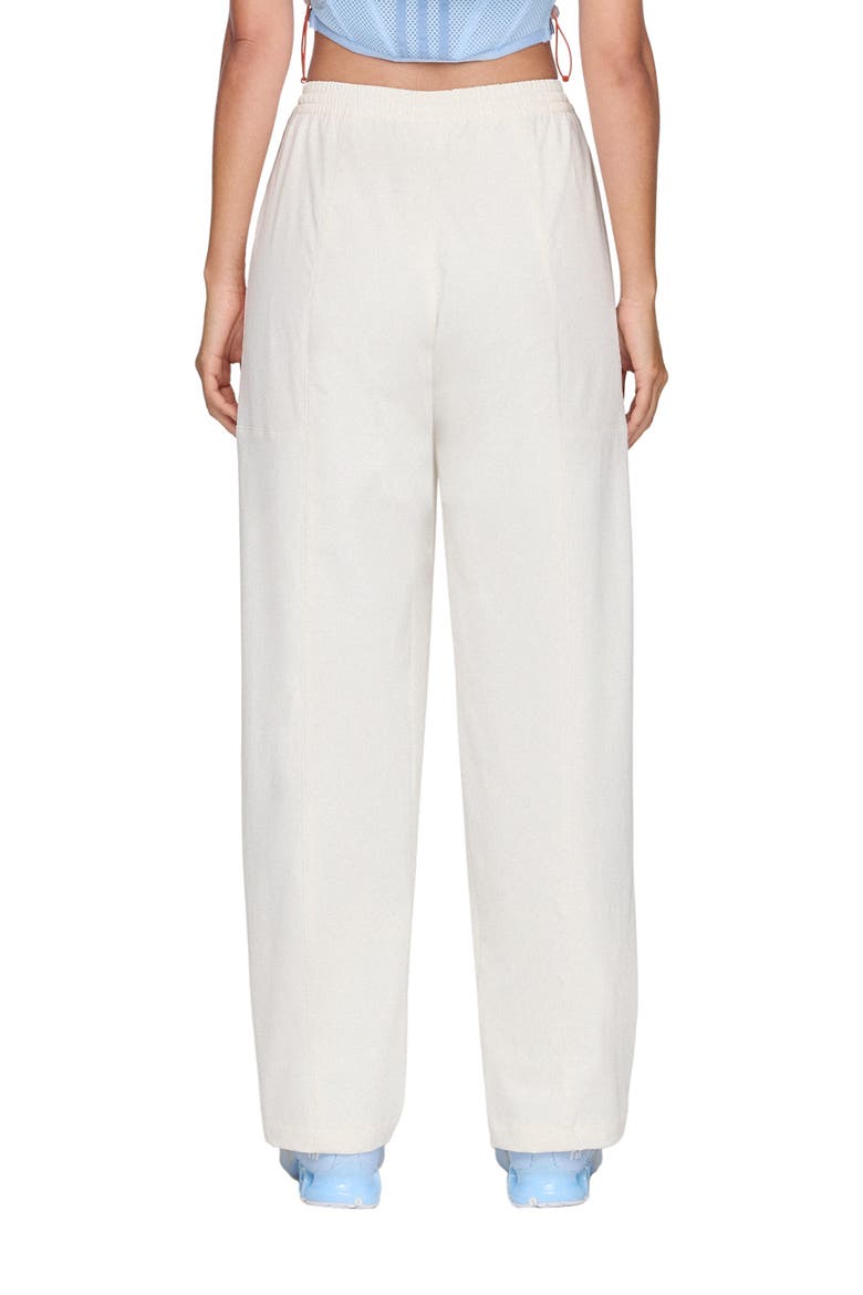 x Miaou Track Pants, Alternate, color, CHALK WHITE