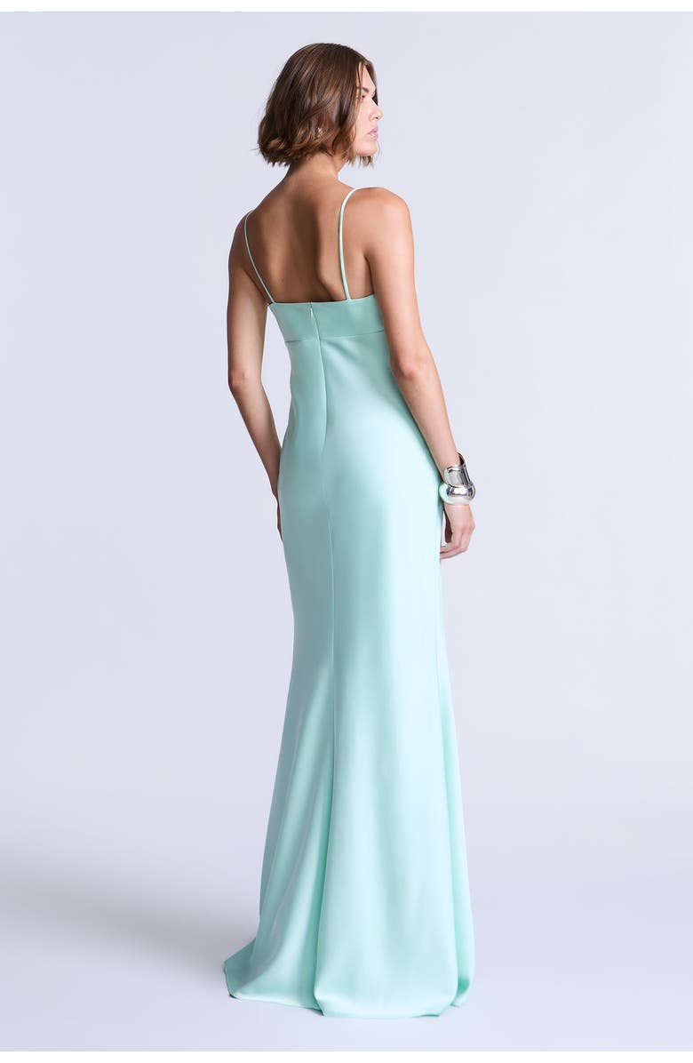 BCBG Maxazria Faith Gown, Alternate, color, Fair Aqua