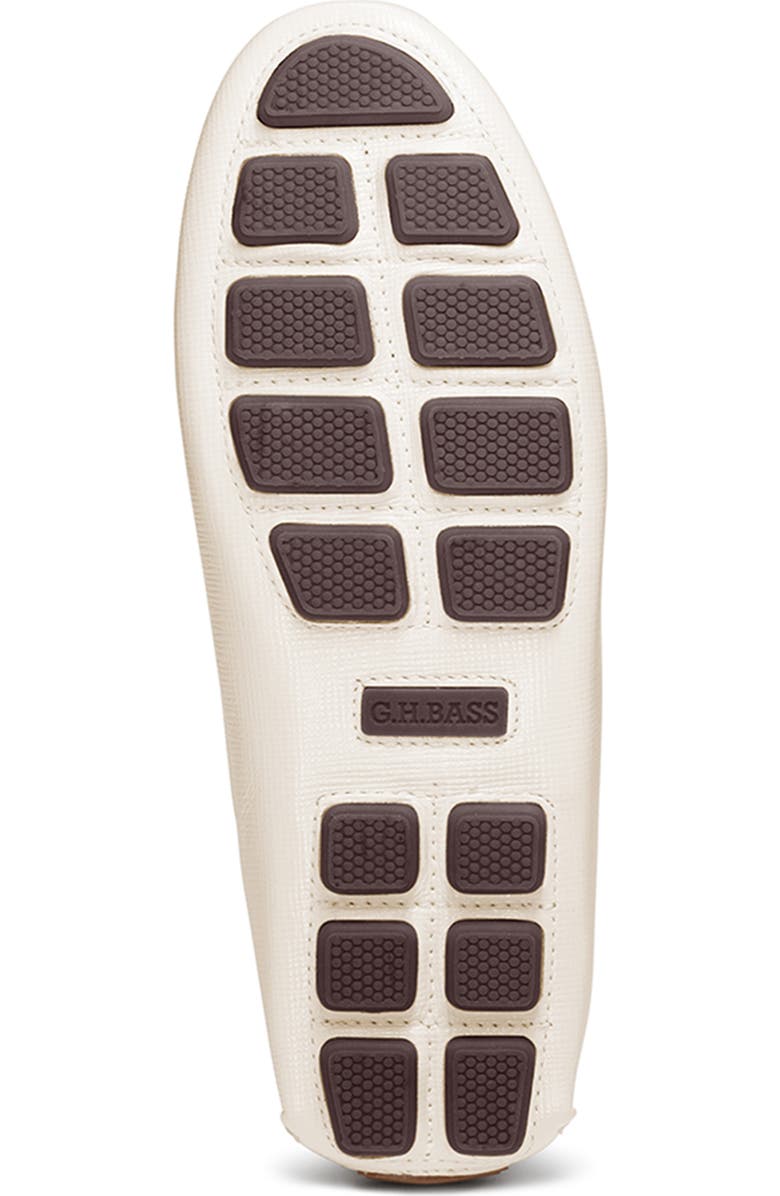 G.H.BASS Dylan Chain Driver Loafer, Alternate, color, Off White