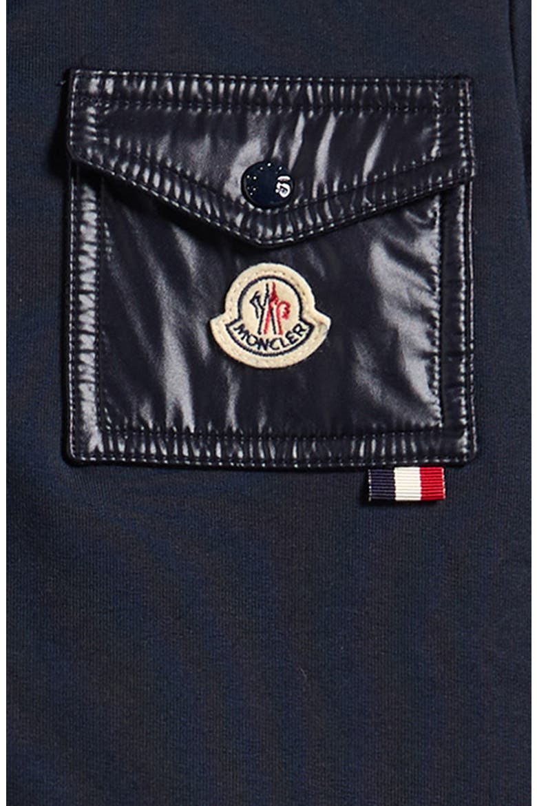 Kids' Contrast Pocket Hoodie & Joggers Set, Alternate, color, NAVY
