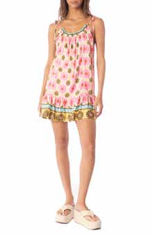 Maaji Magnolia Tie Strap Cover-Up Dress