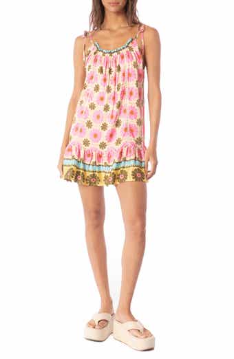 Maaji Magnolia Tie Strap Cover-Up Dress