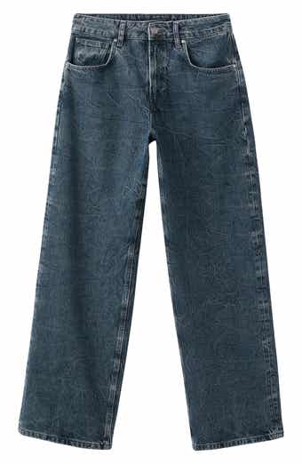 MANGO Selection Mid Rise Straight Leg Jeans