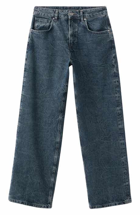 MANGO Selection Mid Rise Straight Leg Jeans
