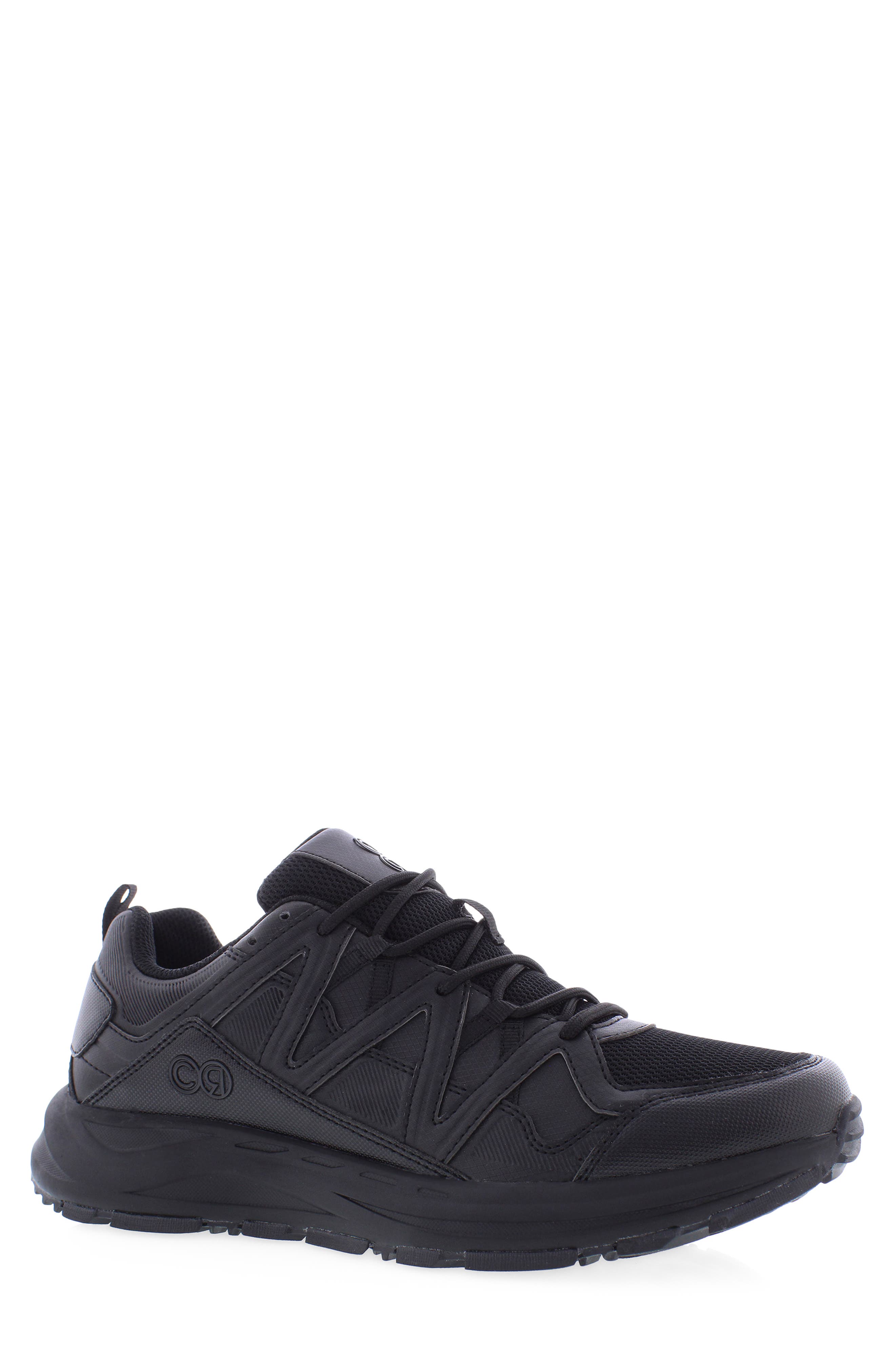 Trail PT Sneaker, Main, color, BLACK/BLACK