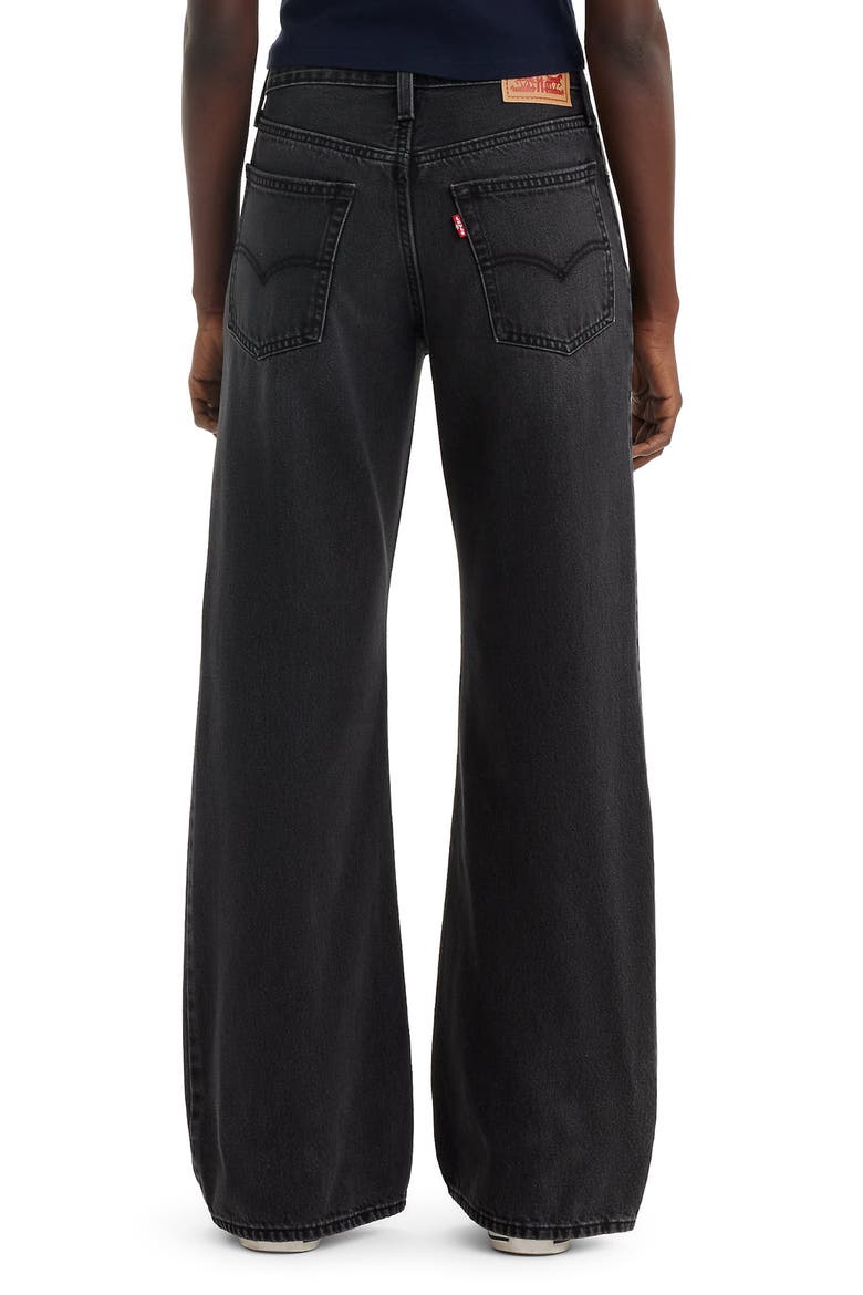 '94 Mid Rise Baggy Bootcut Jeans, Alternate, color, WANDERING SPIRIT CLEAN