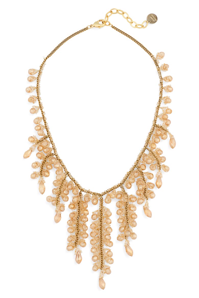 Felice Frontal Necklae, Main, color, GOLD