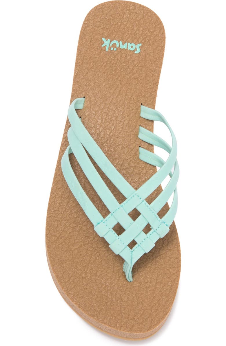 Sanuk Yoga Sandy Flip Flop, Alternate, color,