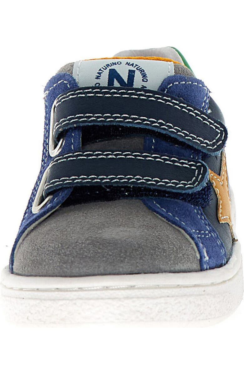 Naturino Kids' Pinn Sneaker, Alternate, color, Grey-Navy-Azure