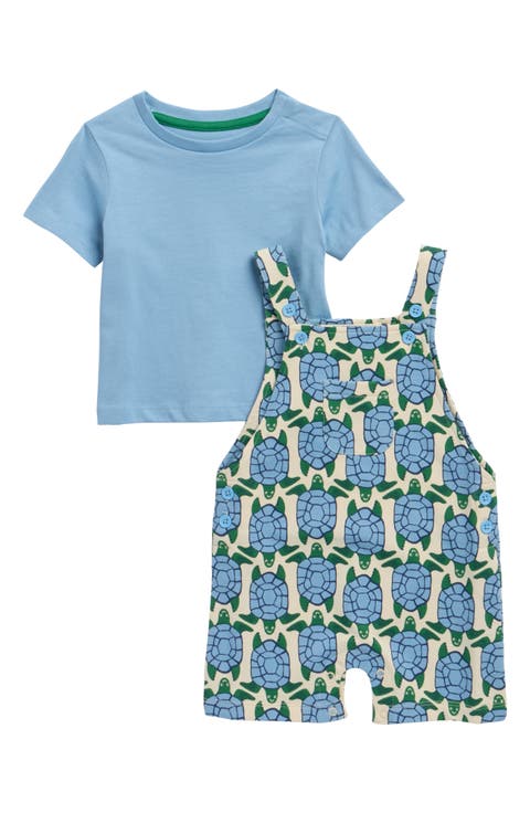 Solid T-Shirt & Shortalls Set (Baby)