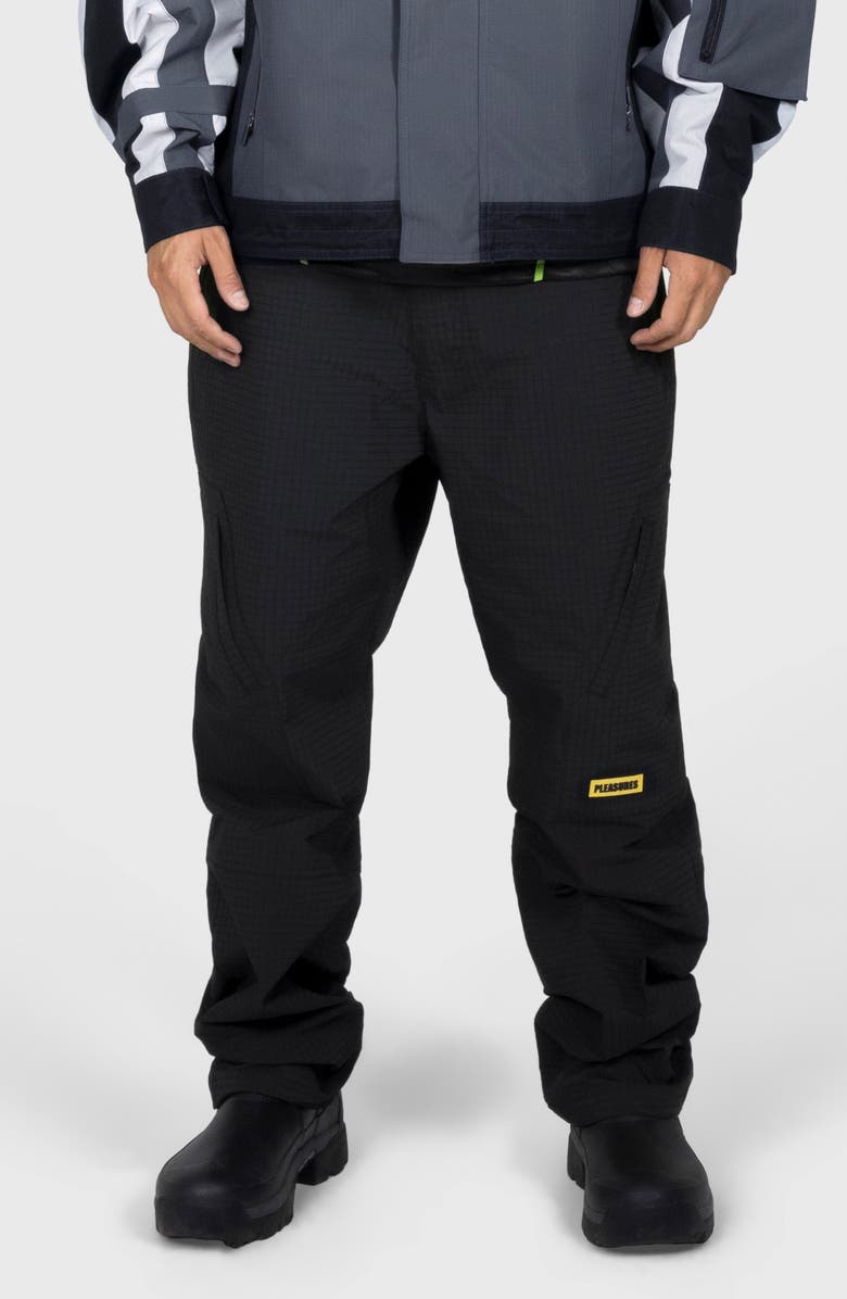 PLEASURES Overture Cargo Pants, Main, color, Black