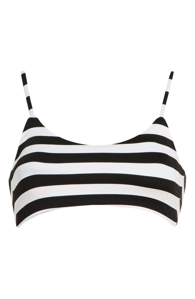 Maaji Ceci Reversible Bikini Top, Main, color, Black