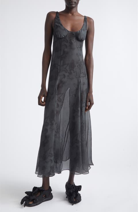 Pamela Sheer Silk Slipdress