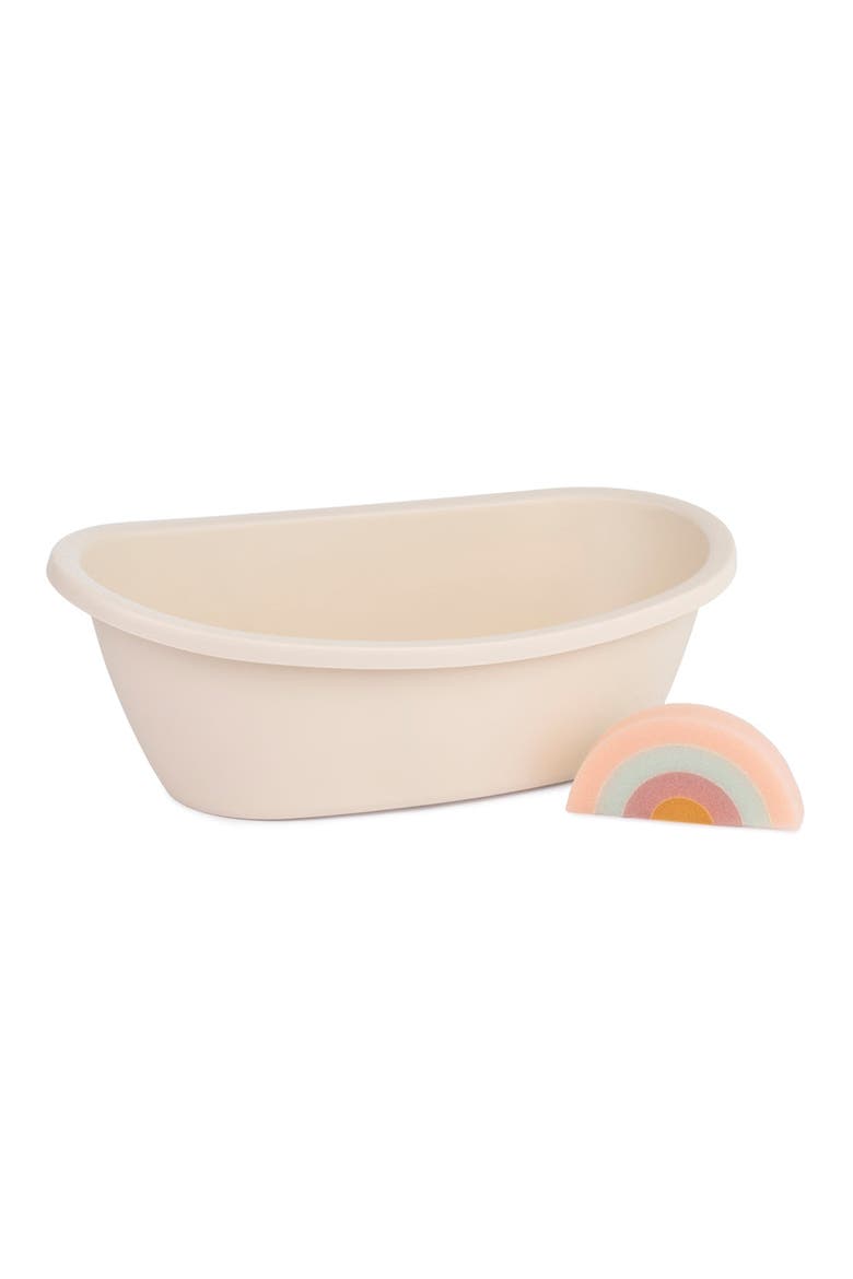 Bathtub And Rainbow Sponge Set, Main, color, Light Skin