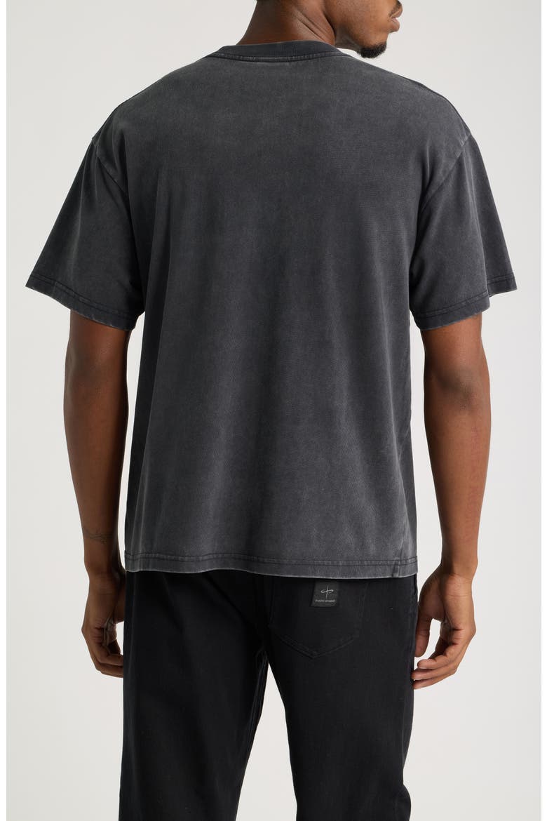 Fangs Forever Graphic Cotton T-Shirt, Alternate, color, BLACK FADE