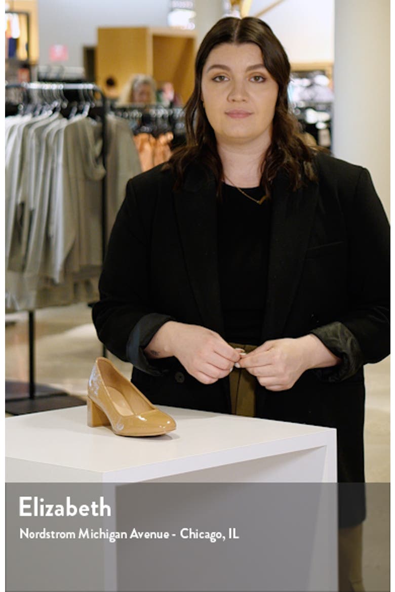 Rebecca Block Heel Pump video