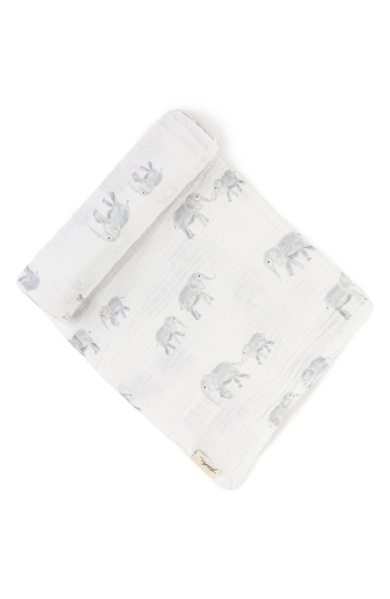 Pehr Print Organic Cotton Swaddle, Main, color, 