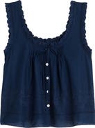 Madewell The Embroidered Leah Top