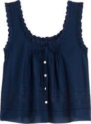 Madewell The Embroidered Leah Top