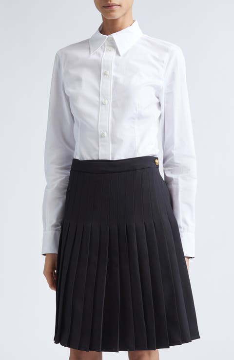 Eliza Fitted Button-Up Shirt