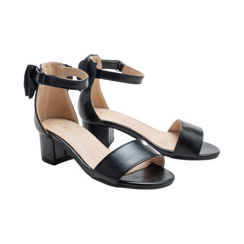 Satin Banded Block Heels (Toddler, Little Kid & Big Kid)