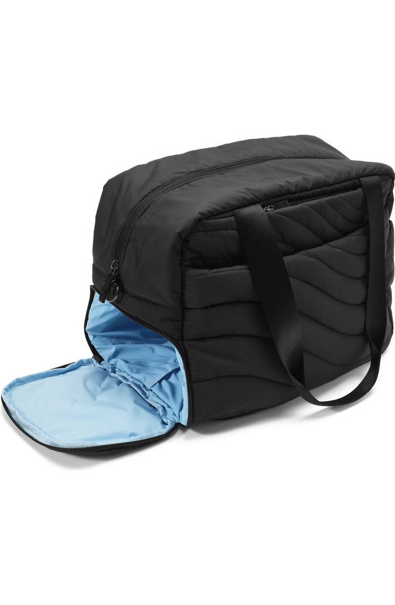 baggallini Set Wave Weekender, Alternate, color, Black Wave Puff