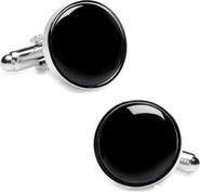 Cufflinks, Inc. Round Onyx Cuff Links